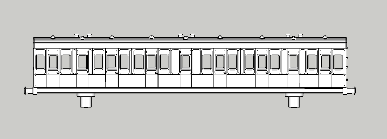 (image for) (N) SECR Birdcage 50ft 6 cmpt Tricomp Lav - d147